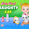 baby hazel naughty cat