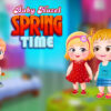 baby hazel spring time