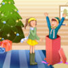 christmas lovers slide