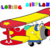 coloring book airplane v 2 0