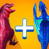 dinosaur merge master battle
