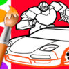 kids coloring book for boys