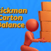 stickman cartoon balance